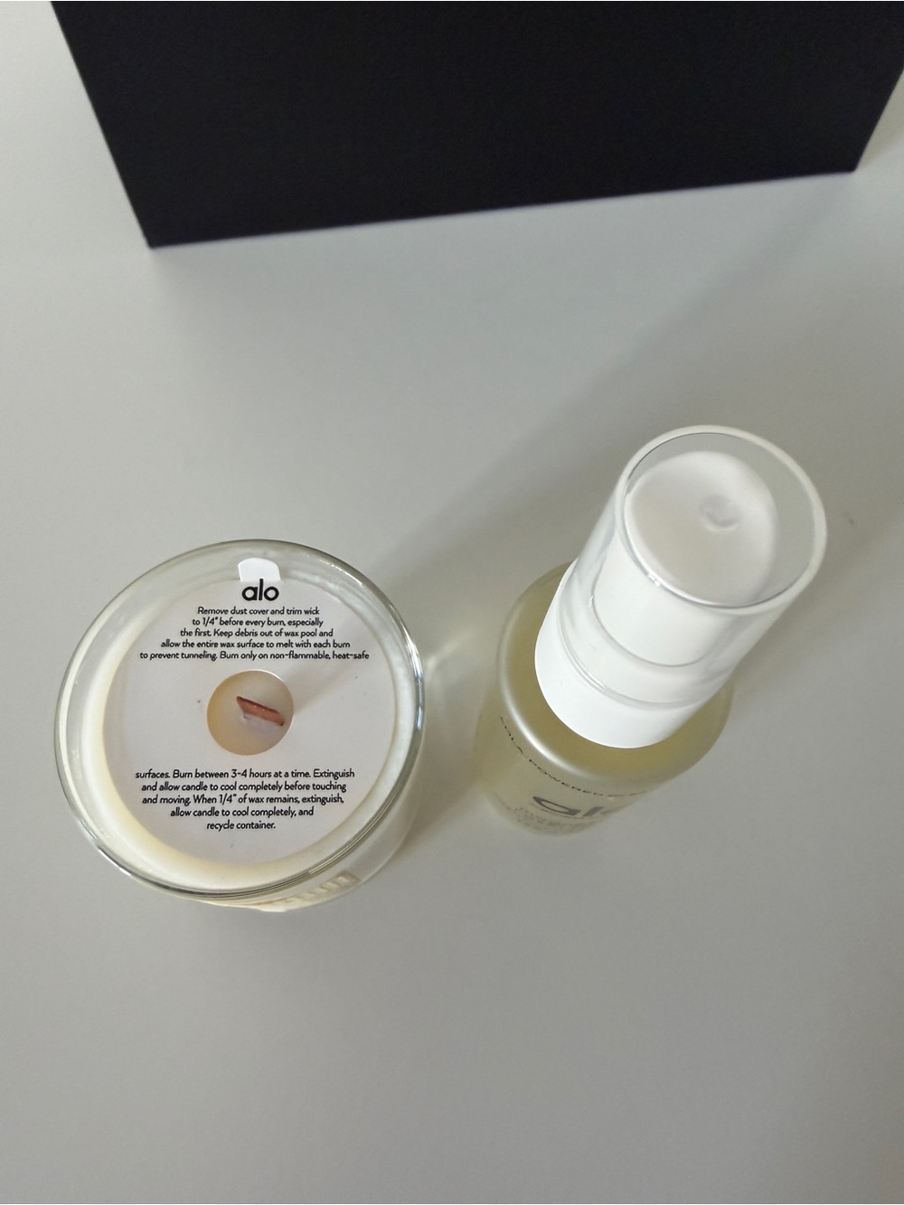 Alo Yoga Wellness Set Candle + Magnesium Reset Spray Gift Bundle New - Picture 4 of 4